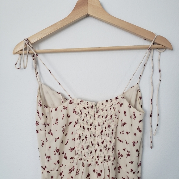 Reformation | Bisque Mini Dress in Floral Colette Print size 2 - Picture 8 of 13